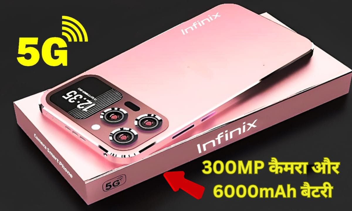 Infinix 300MP Camera and 6000mAh Battery