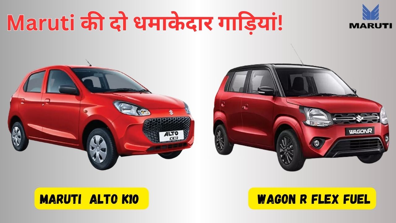 Alto K10 और Wagon R Flex Fuel